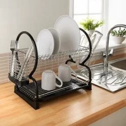 Addis Dish Drainer - Black