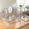 Addis Dish Drainer - Stainless Steel -Kitchen Shop 241067 2 tier dish drainer stainless steel