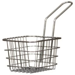 B&M Wire Serving Basket - Chrome -Kitchen Shop 319593 Wire Serving Basket 2
