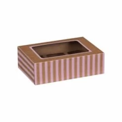 Betty Winters Cupcake Boxes 4pk -Kitchen Shop 320783 4pk cupcake boxes holds 6 pink 2