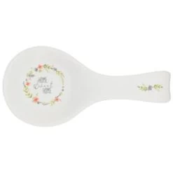 B&M Ceramic Spoon Rest -Kitchen Shop 337110 ceramic spoon rest home sweet home