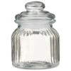B&M Decorative Glass Storage Jar -Kitchen Shop 337374 decorative glass storage jar