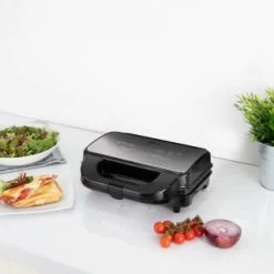 Tower 3-in-1 Deep Fill Snack Maker - Silver -Kitchen Shop 346395 3in1 deep fill snack maker 3