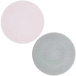 B&M Grey Embossed Dinner Plate 10.5" -Kitchen Shop 355676 355677 embossed dinner plate main