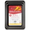 Betty Crocker Non-Stick Roaster Pans 3pk -Kitchen Shop 356374 betty crocker non stick roasting tins 3pk