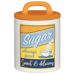 B&M Retro Canister Set 3pc -Kitchen Shop 356953 storage canisters retro sugar