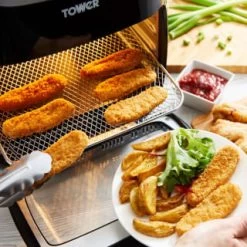 Tower 5-in-1 Air Fryer Oven 11L 30 Tower 5-in-1 Air Fryer Oven 11L -Kitchen Shop 357961 tower 5 in 1 air fryer oven 11l 8