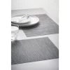 B&M Metallic Woven Placemats - Charcoal 4pk -Kitchen Shop 363876 4pk woven charcoal placemats 3