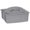 B&M Grey Slogan Cleaning Caddy - Freshen Up -Kitchen Shop 367012 slogan cleaning caddy grey freshen up