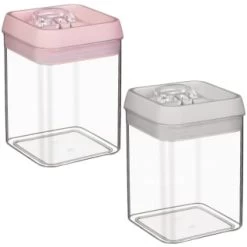 B&M Vacuum Storage Container 1.7L - Grey -Kitchen Shop 368008 368010 vacuum storage 1 7l main