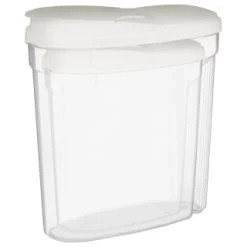 B&M Cereal Storage Container Set 2pk - White -Kitchen Shop 368613 cereal storage set 2 pk white 2