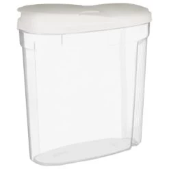 B&M Cereal Storage Container Set 2pk - White -Kitchen Shop 368613 cereal storage set 2 pk white 3