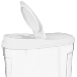 B&M Cereal Storage Container Set 2pk - White -Kitchen Shop 368613 cereal storage set 2 pk white 4