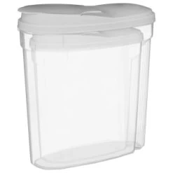 B&M Cereal Storage Container Set 2pk - Grey -Kitchen Shop 368615 cereal storage set 2 pk grey 2