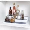 B&M 3 Tier Expandable Cupboard Organiser -Kitchen Shop 369472 3 tier expandable cupboard organiser1