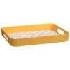 B&M Sausage Dog Bamboo Tray With Handles - Ochre -Kitchen Shop 369483 sausage dog printed bamboo tray with handles ochre 3