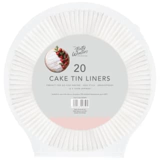 Betty Winters Cake Tin Liners 20pk 3 Betty Winters Cake Tin Liners 20pk