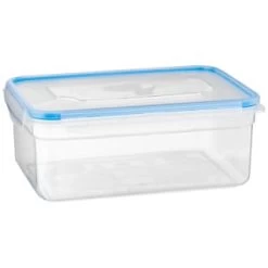 B&M Clip Top Food Containers 4pk - Blue 14 B&M Clip Top Food Containers 4pk - Blue -Kitchen Shop 369681 4pk clip top food containers blue 2
