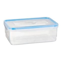 B&M Clip Top Food Containers 4pk - Blue 13 B&M Clip Top Food Containers 4pk - Blue -Kitchen Shop 369681 4pk clip top food containers blue 3