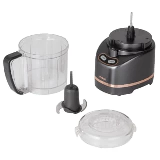 Tower Compact Food Processor 400ml - Grey & Rose Gold 6 Tower Compact Food Processor 400ml - Grey & Rose Gold - Image 4