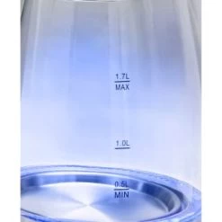 Goodmans Diamond Glass Kettle - White & Rose Gold -Kitchen Shop 371981 goodmans diamond white and rose gold glass kettle 3