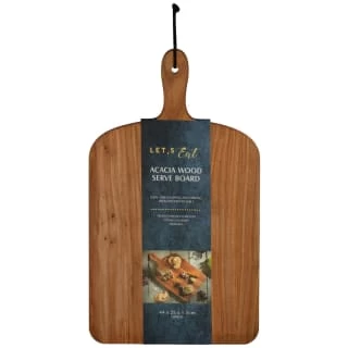 B&M Acacia Wooden Serve Board 3 B&M Acacia Wooden Serve Board