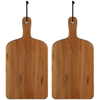 B&M Mini Acacia Wood Serve Boards 2pk 6 B&M Mini Acacia Wood Serve Boards 2pk - Image 4