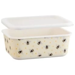 B&M Rectangular Tubs 2pk - Bees 9 B&M Rectangular Tubs 2pk - Bees -Kitchen Shop 375968 2pk reuse and repurpose rectangle tubs bee 5