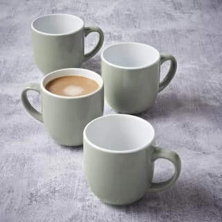 Simply Everyday Gloss Mugs 4pk - Sage 6 Simply Everyday Gloss Mugs 4pk - Sage - Image 4