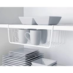 B&M Multipurpose Wire Undershelf Basket -Kitchen Shop 380164 multipurpose wire undershelf basket 2