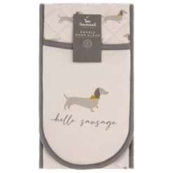 B&M Sausage Dog Double Oven Glove 6 B&M Sausage Dog Double Oven Glove -Kitchen Shop 380216 double oven glove hello sausage