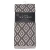 B&M Grey Textured Tea Towels 3pk -Kitchen Shop 380238 3pk textured tea towels grey