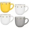 B&M Bee Happy Printed Mugs - 4pk -Kitchen Shop 380506 4pk printed mugs bee happy 3