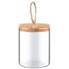 B&M Natural Home Small Glass Jar With Cork Lid -Kitchen Shop 380523 glass jar with cork lid small