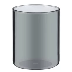 B&M Urban Paradise Small Smokey Glass Jar With Stainless Steel Lid 5 B&M Urban Paradise Small Smokey Glass Jar With Stainless Steel Lid -Kitchen Shop 380533 smoked glass jar small 2