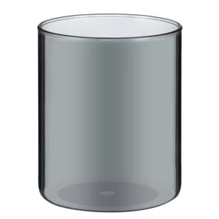 B&M Urban Paradise Small Smokey Glass Jar With Stainless Steel Lid 4 B&M Urban Paradise Small Smokey Glass Jar With Stainless Steel Lid - Image 2