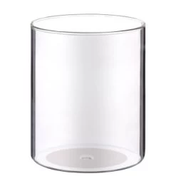 B&M Small Glass Cannister With Stainless Steel Lid -Kitchen Shop 380546 glass cannister small 2