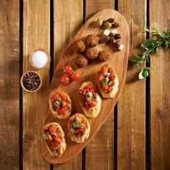 B&M Island Paradise Mango Wood Serve Board -Kitchen Shop 380568 mango wood serving board