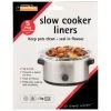 B&M Slow Cooker Liners 5pk -Kitchen Shop 381992 slow cooker liners