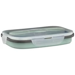B&M Collapsible Lunch Box - Sage -Kitchen Shop 383522 collapsible lunch box 7