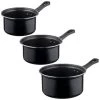 Simply Everyday Sauce Pan Set 3pk -Kitchen Shop 383599 3 sauce pan set group