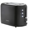 Goodmans Plastic 2 Slice Toaster - Black -Kitchen Shop 386701 goodmans plastic 2 slice toaster black