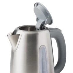 Goodmans Brushed Kettle 1.7L -Kitchen Shop 386963 goodmans brushed kettle 1 7l 2