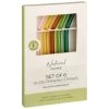 B&M Natural Home Set Of 6 Glass Drinking Straws -Kitchen Shop 390140 set of 6 glass drinking straws