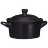 B&M Casserole Dish With Lid - Matte Black -Kitchen Shop 390145 urban paradise mini casserole dish black