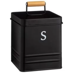 B&M Kitchen Storage Canisters 3pk 11 B&M Kitchen Storage Canisters 3pk -Kitchen Shop 390368 set of 3 storage canisters 2