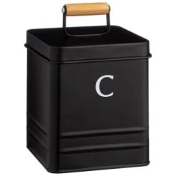 B&M Kitchen Storage Canisters 3pk 10 B&M Kitchen Storage Canisters 3pk -Kitchen Shop 390368 set of 3 storage canisters 3