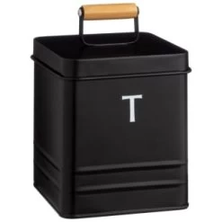 B&M Kitchen Storage Canisters 3pk 9 B&M Kitchen Storage Canisters 3pk -Kitchen Shop 390368 set of 3 storage canisters 4