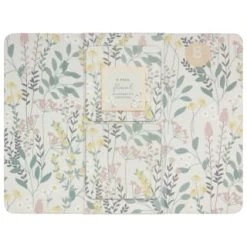 B&M Floral Placemat & Coaster Set 8pc -Kitchen Shop 394455 floral placemat and coaster set 8pc