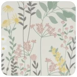 B&M Floral Placemat & Coaster Set 8pc -Kitchen Shop 394455 floral placemat and coaster set 8pc 3